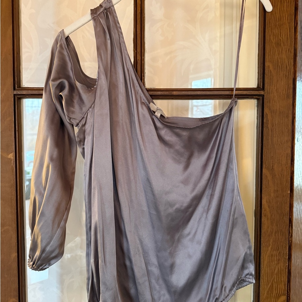 Joie Lavender One-Shoulder blouse